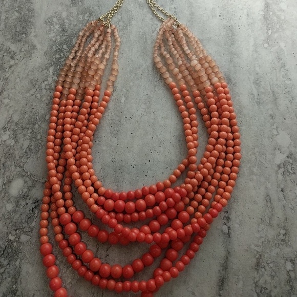 LIKE NEW • Multi Strand Necklace 🧡 - Picture 3 of 5